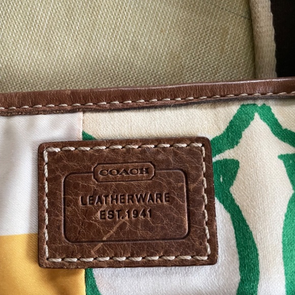 Coach patchwork purse - Picture 4 of 7